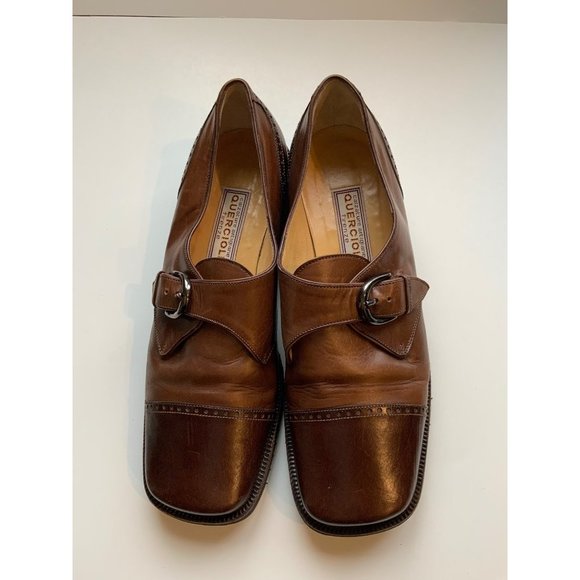 Brown Leather Loafers for Women - Picture 1 of 4